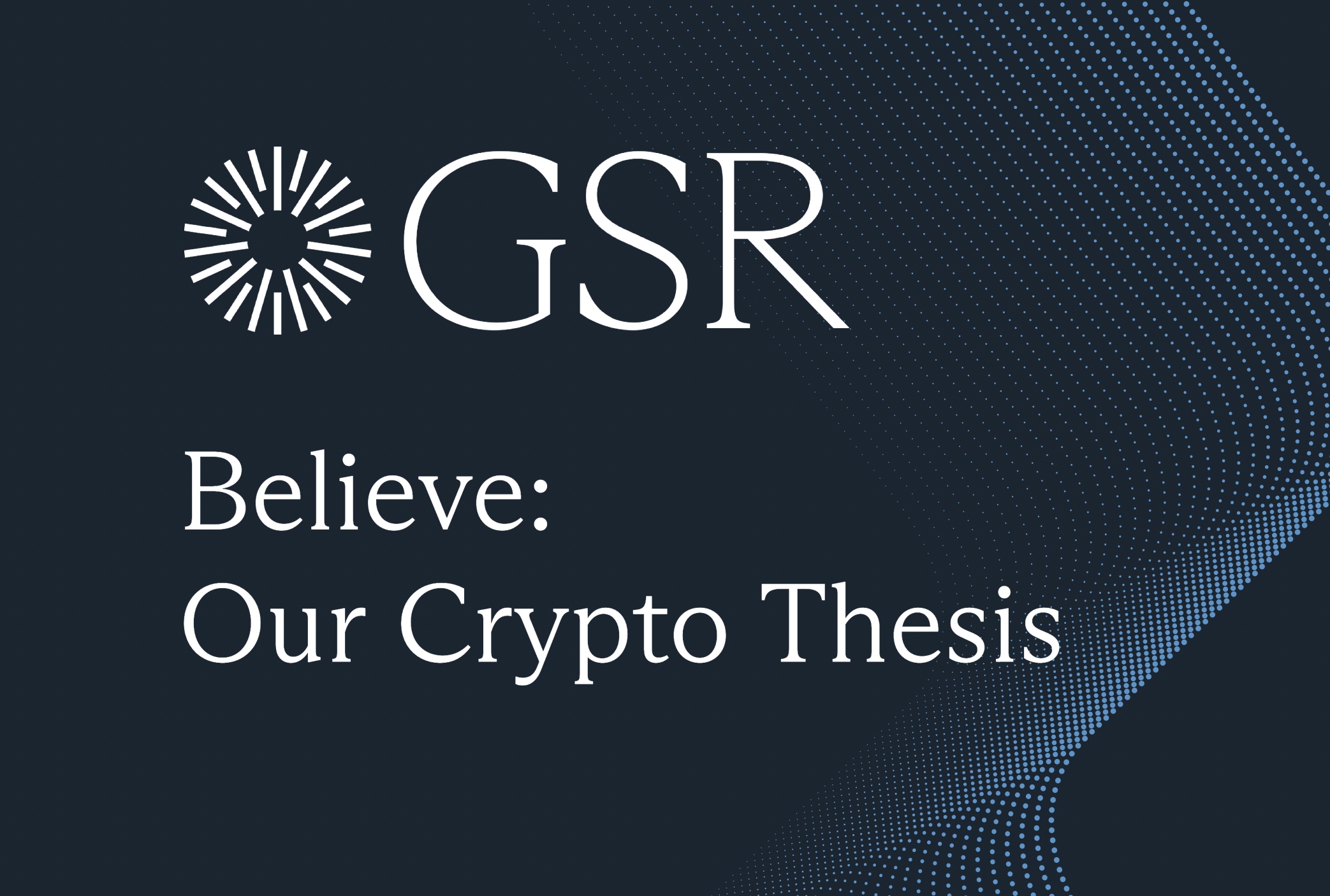 thesis crypto